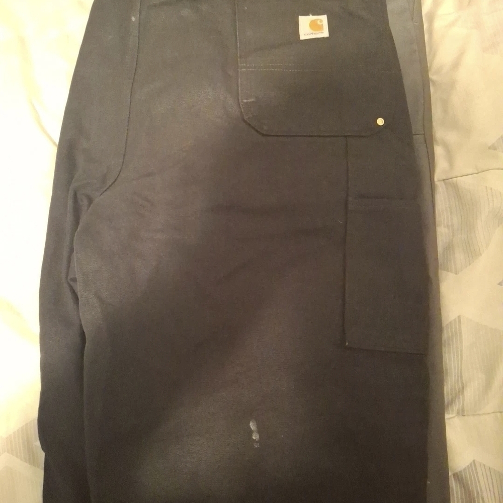Carhartt Black Men’s Cargo Pants with Front Utility Pocket